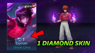 DYRROTH KOF SKIN FOR 1 DIAMOND?!😱 + NEW KOF SKINS!!🔥