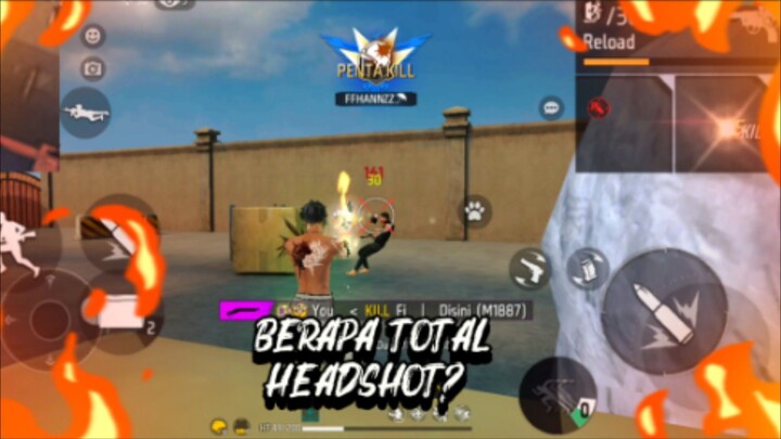 BERAPA TOTAL HEADSHOT???