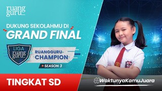 Grand Final SD Ruangguru Champion 2021