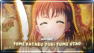 Aqours AMV - Yume kataru yori yume utao