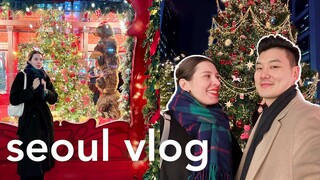 The magic of christmas in seoul🎄✨sightseeing, cafe hoping, cozy vibes ☕ Korea vlog