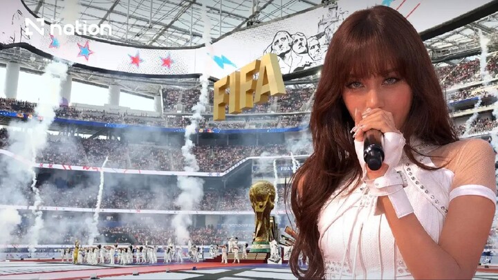 LISA ที่งานเปิด FIFA World Cup 2026