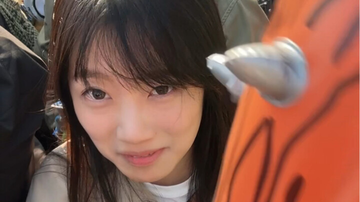 She always emphasizes the sense of ritual—this time, I’m ready!