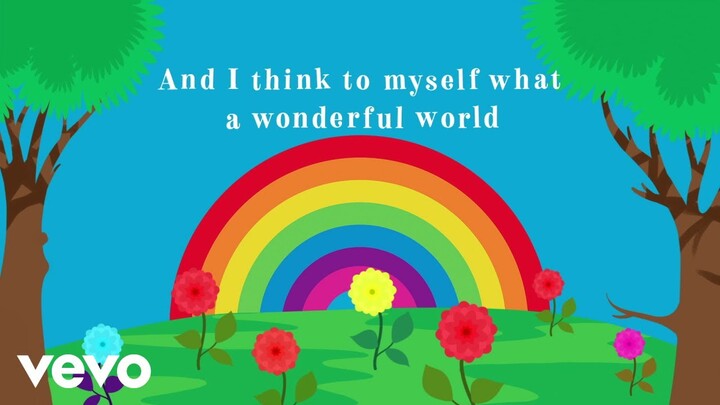 The Rainbow Collections - What a Wonderful World (Official Lyric Video)