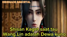 Reaksi Shisan Saat Tau Wang Lin Adalah Dewa kuno