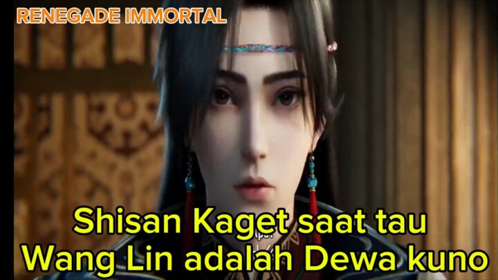 Reaksi Shisan Saat Tau Wang Lin Adalah Dewa kuno