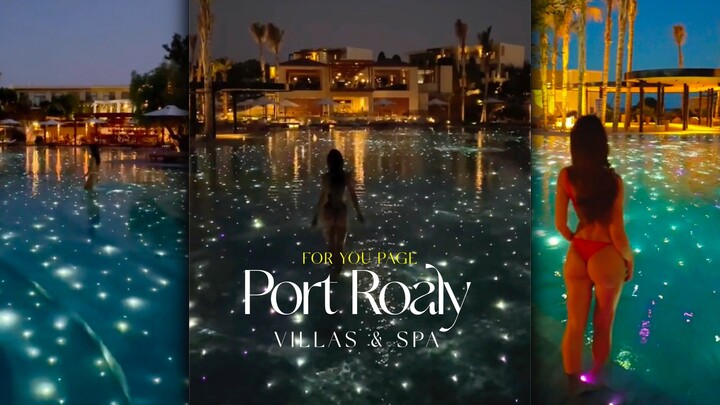 The “Port Roaly” hotel in the South Aegean Sea, Greece, has won over countless guests with its breat