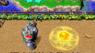 In "Warcraft 3", can a mountain giant with full attack and defense really kill a phoenix egg with hi