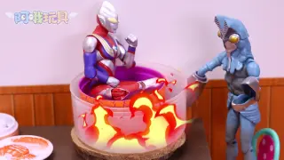 【Ultraman · Toy Animation】 Đây hẳn là con quái vật buồn nhất trong lịch sử! Luộc một quả trứng nhưng