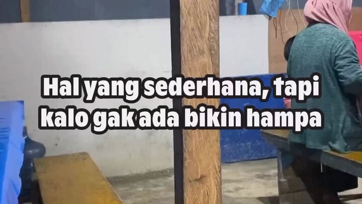 Dalam hati:kok ada yang kurang ya🤔🤔