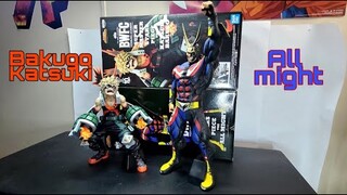 unbox mô hình all Might với Brakugo SMSP TWO DIMENSION