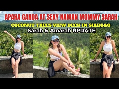 SARAH GARCIA AND AMARAH UPDATE || APAKA GANDA AT SEXY NAMAN MOMMY SARAH♥️