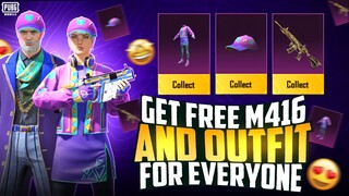 Get Free M416 Gun Skin | Free Permanent Outfits |All Talent Championship |PUBGM