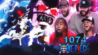 RTTV Reacts to Luffy Catches Lightening! One Piece 1074