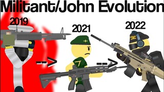 Basically the Evolution Of Militant/John (Hardcore Testing-Spring 2022