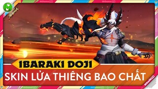 Onmyoji Arena | Skin đẳt đỏ tiền nào của đấy của Ibaraki Doji, hiệu ứng lửa thiêng bao chất