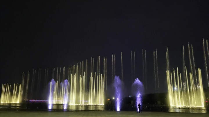 【4K 60fps】EXO’s “Power” performance at the West Lake Musical Fountain in Tai’an, Shandong, China—on 