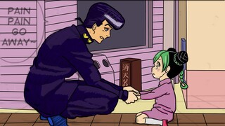 【JOJO】小徐伦与仗助的一天~超萌的徐伦来到杜王町~西语配音|双语字幕