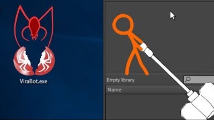 Stickman đại chiến Animator Tập 5 (Virus)