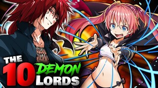 The 10 Great Demon Lords In Tensura EXPLAINED _ “Demon Lord” Vs. TRUE Demon Lord