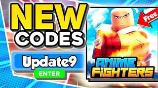 New "Update 9 Working Codes 2021 in Roblox Anime Fighters Simulator