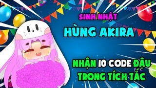 MINI WORLD : NHẬN 10 CODE ĐẬU TRONG TÍCH TẮC | SINH NHẬT CỦA HÙNG VÀ CÂU CHUYỆN SOI GÁI 69+