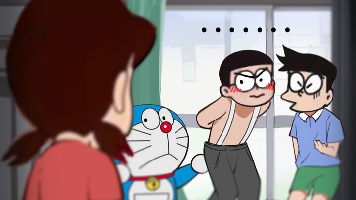 Nobita: Shizuka, hãy nghe lời giải thích của tôi nhé! ! ! !