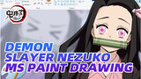 Demon Slayer Nezuko | MS Paint Drawing_1