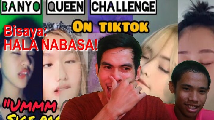 Hala nabasa & banyo queen reaction video with my pamangkin minor age