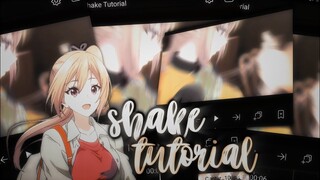 Shake Tutorial - Alight Motion