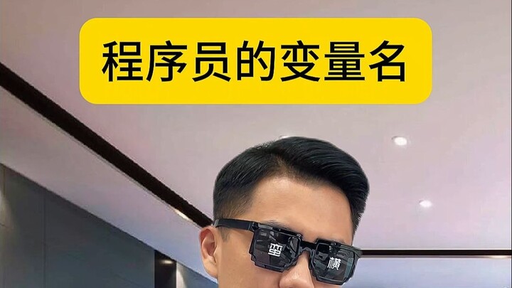 程序员的变量名