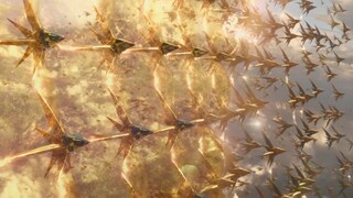 太震撼！万架战机组成封锁网，兜住巨型敌舰，刀枪不入！【科幻Fans 布玛】漫威】电影《银河护卫队》下