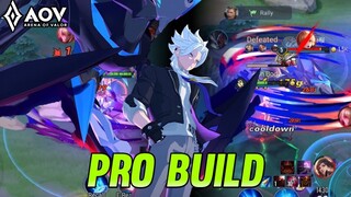 AOV : NAKROTH DIMENSION BREAKER GAMEPLAY | PRO BUILD - ARENA OF VALOR