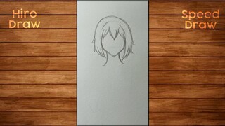 How To Draw Anime Hair Style【 Speed DRAW 】Drawing Anime