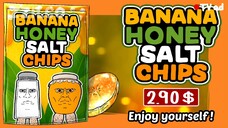 Banana Honey Salt Chips