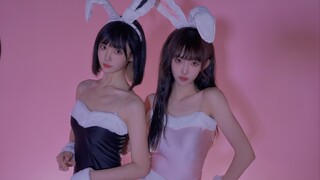 【合理失控】黑粉兔女郎极限二选一\SNH48朱涵佳 SNH48王依柳