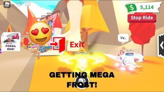 Getting Mega Frost Dragon *OMG* (ROBLOX) adopt me!