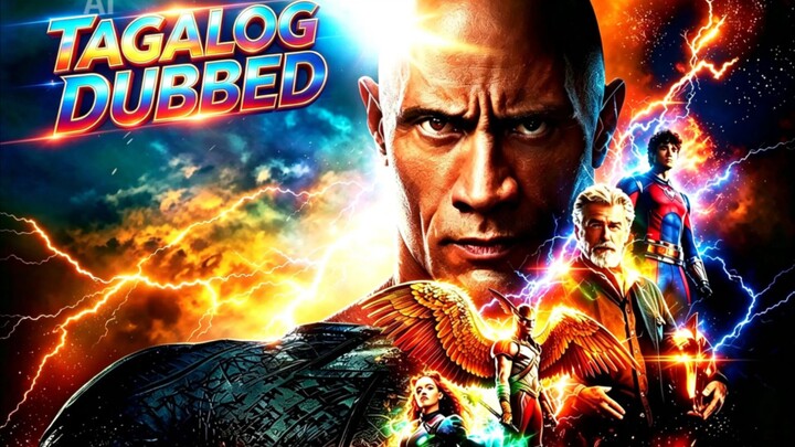 TITLE: Black Adam [2022]/Movie Genre: Action Adventure Fantasy Tagalog Dubbed Full Movie HD