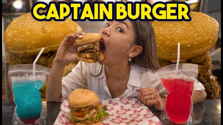 PEMIMPIN BURGER DI BALI!! KARENA DIA CAPTAIN BURGER!!