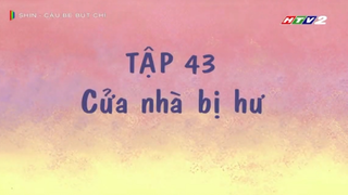 Shin cậu bé bút chì | tập 43 : Cửa nhà bị hư ( 3 phần )