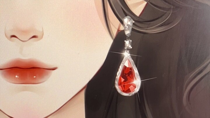 How to draw gemstones in Procreate