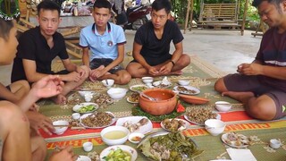 Gà Hấp Lá Sen Và Đùi Cá Sấu - Giao Lưu Vui Vẻ Tại Nhà Đôi Đũa Tre.