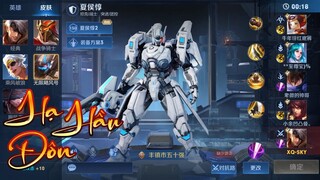 《VGVD》 Hạ Hầu Đôn  【夏侯惇】 Siêu Đấu Sĩ + Đỡ Đòn cực mạnh! Trải nghiệm skin robot siêu ngầu!