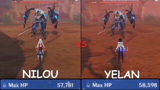 Is NILOU better than YELAN?