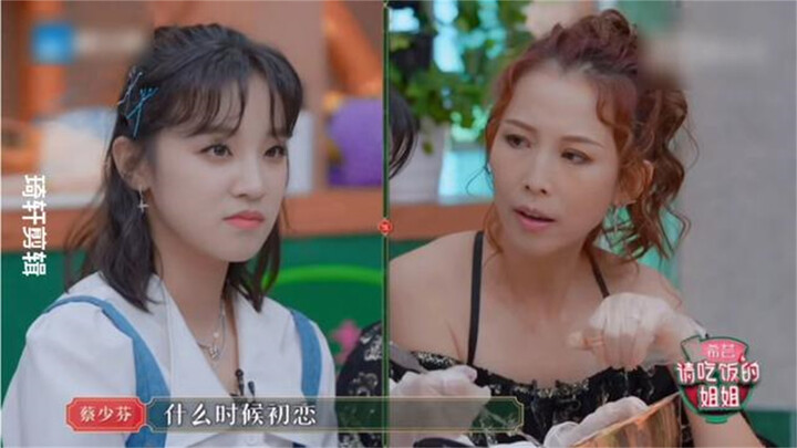 Sái Thiếu Phân gặng hỏi Tống Vũ Kỳ về mối tình đầu, nghe xong các chị nói tiếng Quan thoại mà cười b