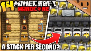 The FASTEST Super Smelter in Minecraft Hardcore! (#14)