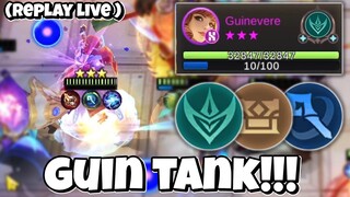 GUINEVERE TANK NIH BOSS!! TEBAL BANGET PAKCOY!! MAGIC CHESS MOBILE LEGENDS