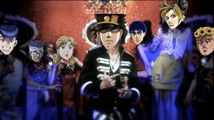 [MAD]Jotaro Menari di Klub Malam <JoJo>|<Kiss Kiss Kiss>