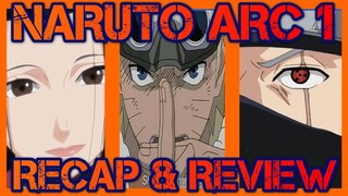 NARUTO Arc 1 LAND OF WAVE RECAP and REVIEW !