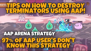 97% OF AAP USERS DONT KNOWS THIS STRATEGY TO DESTROY TERMINATORS | AAP AXIE ARENA STRATEGY